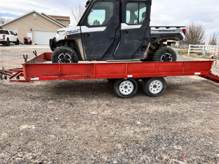 TANDEM AXLE UTILITY TRAILER